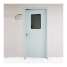 Custom Sales Stainless Steel Doors Hospital Interior Clean Room Doors with Glass